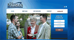 Desktop Screenshot of electsambateman.com